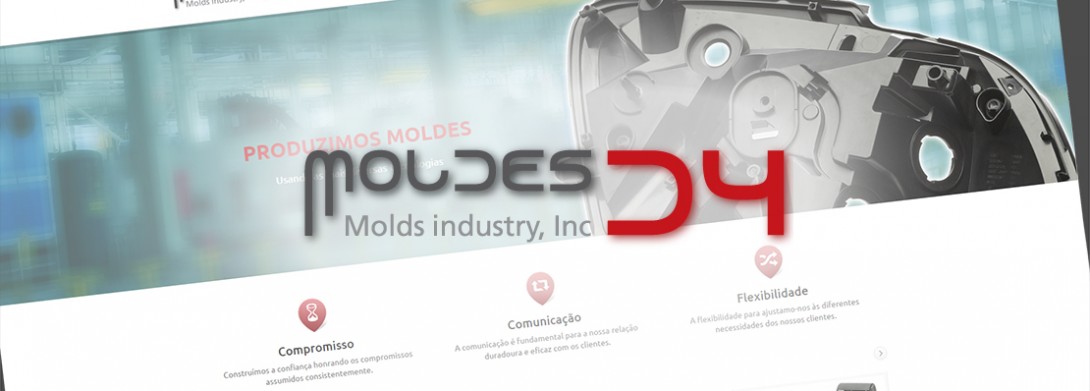 Moldes D4 with new image and online presence